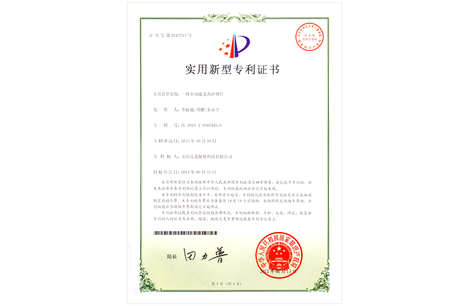 義齒清潔片實(shí)用新型專利