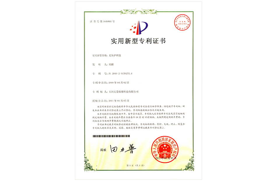 義齒護(hù)理盒實(shí)用新型專利